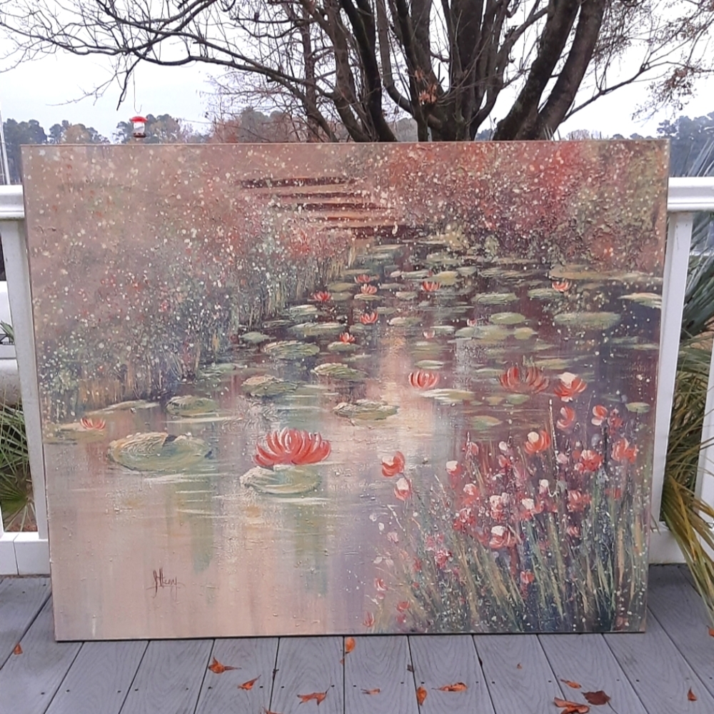 Canvas painting